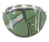 Turquoise And Opal Inlay Silver Ring Size 8 EX44734